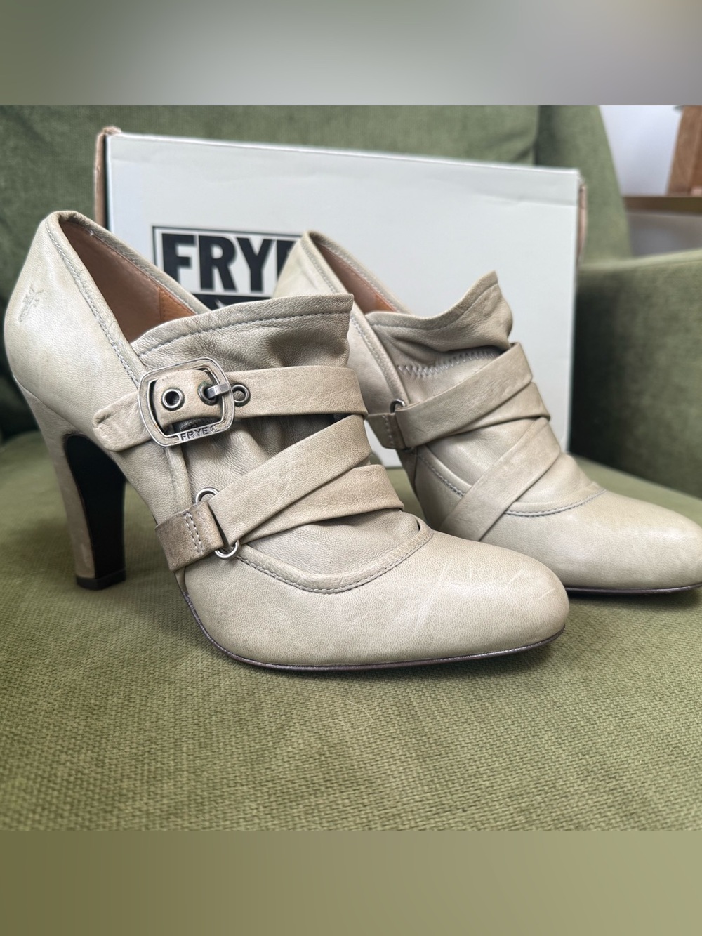 FRYE 73037 Allie Softy Pump Bootie Slate 8.5 W